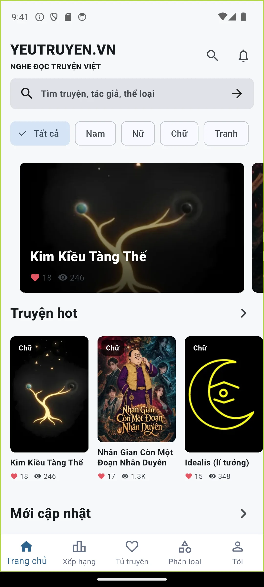 Người đọc Yêu Truyện