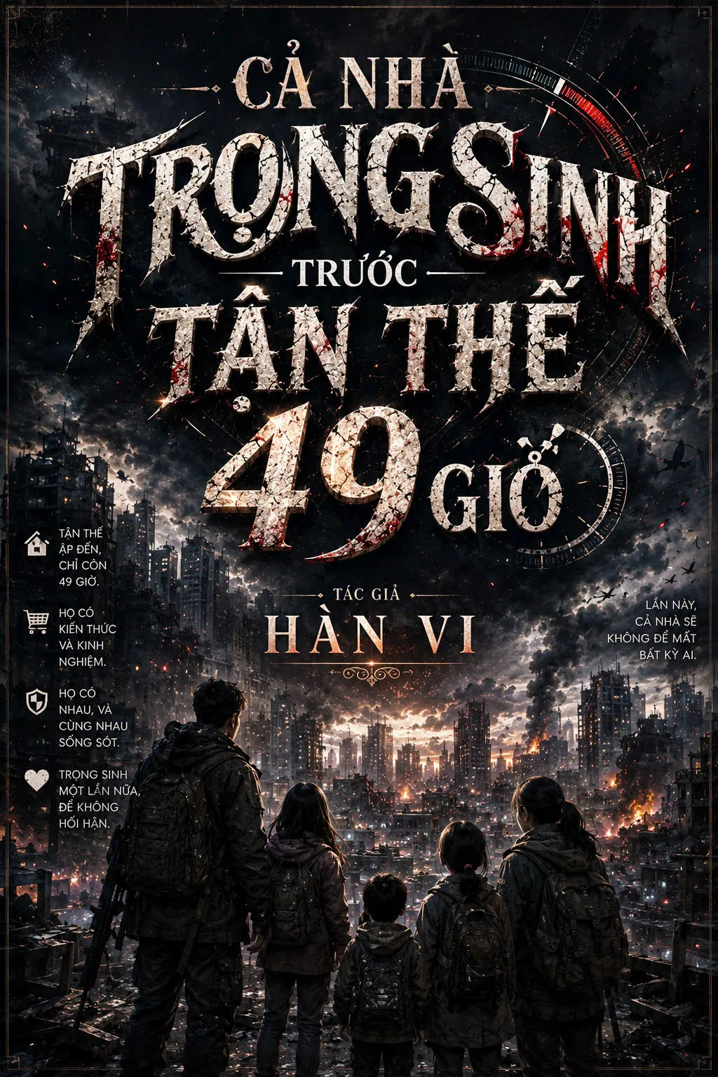 CẢ NHÀ TRỌNG SINH TRƯỚC TẬN THẾ 49 GIỜ