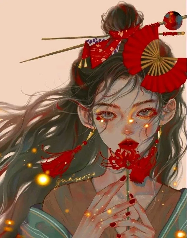 Bỉ Ngạn Lá Và Hoa