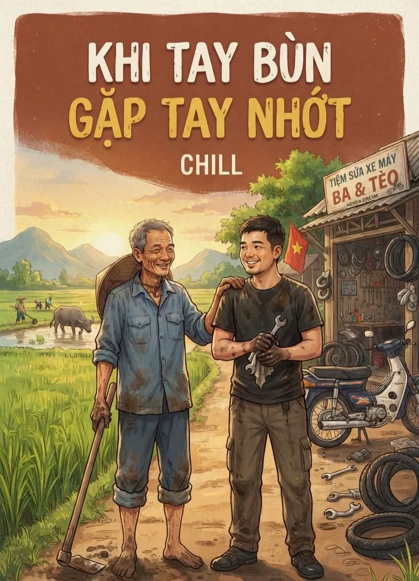 Khi tay bùn gặp tay nhớt
